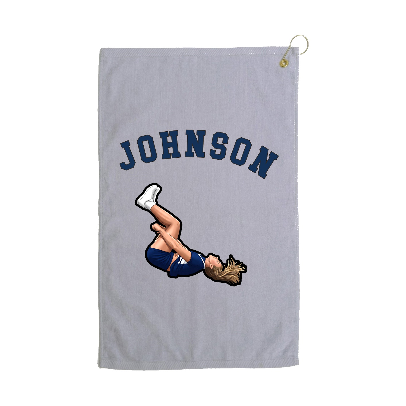 Golf Towel — Shirsey Arch in Grey