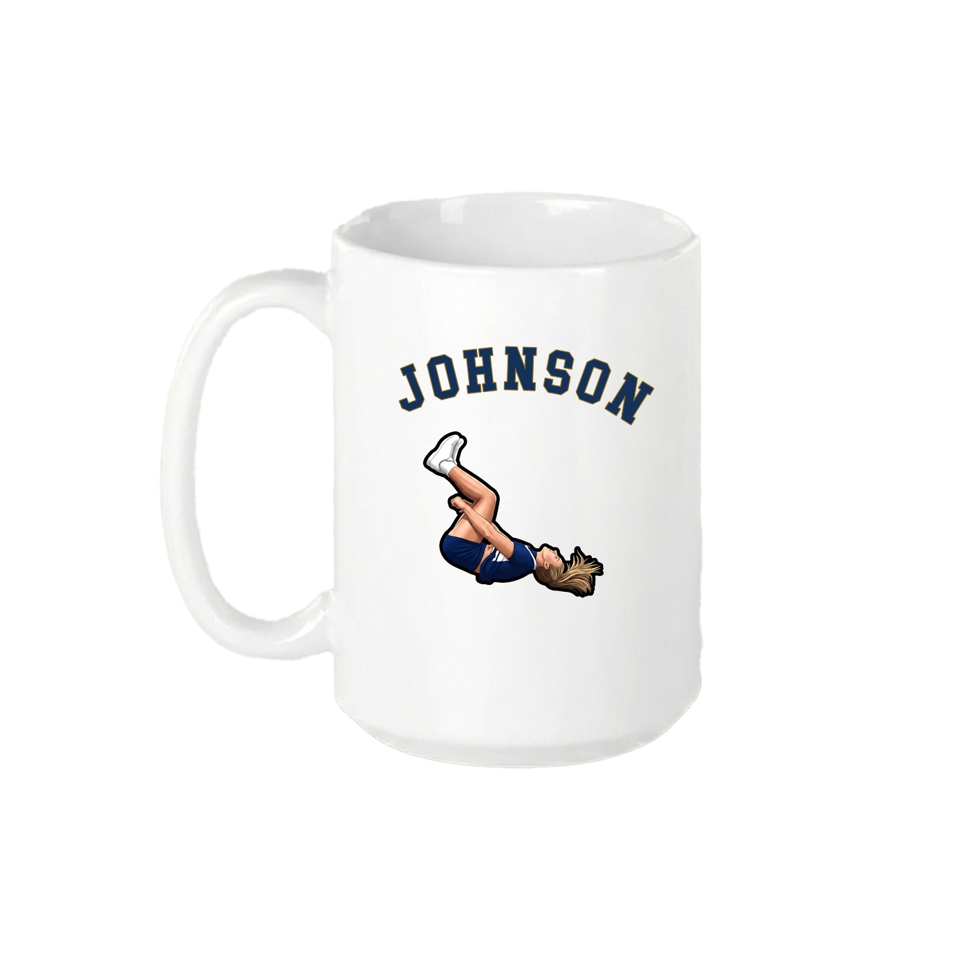 15oz Coffee Mug — Shirsey Arch in White