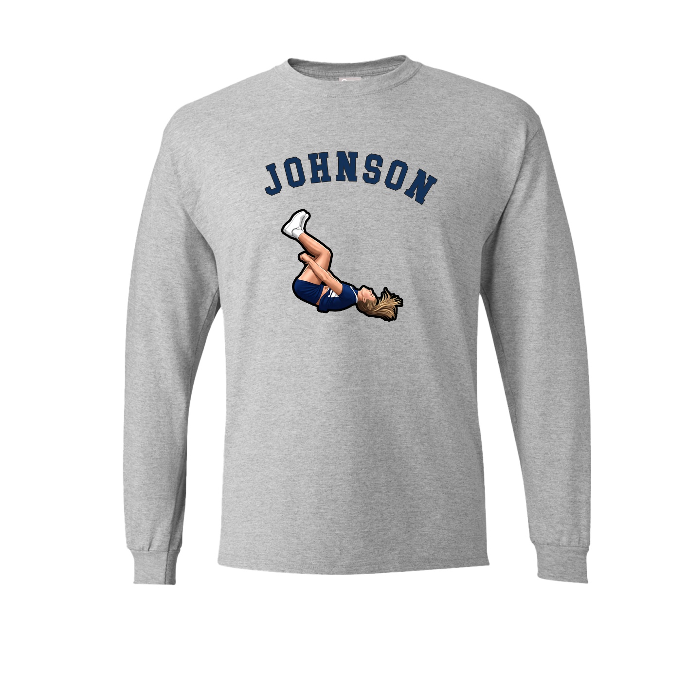 Long Sleeve Tee — Shirsey Arch in Grey