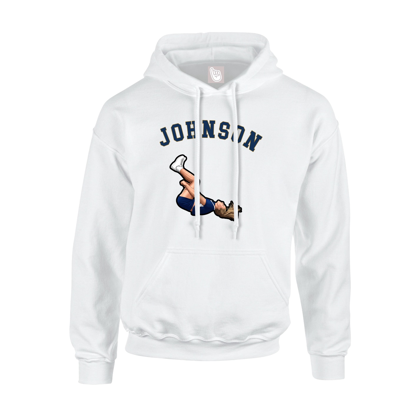 Youth Hoodie — Shirsey Arch in White