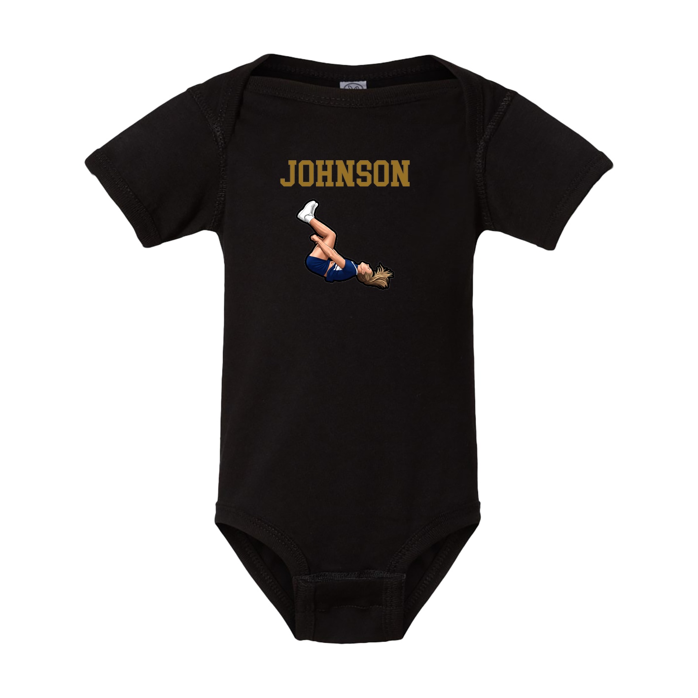 Baby Onesie — Shirsey in Black