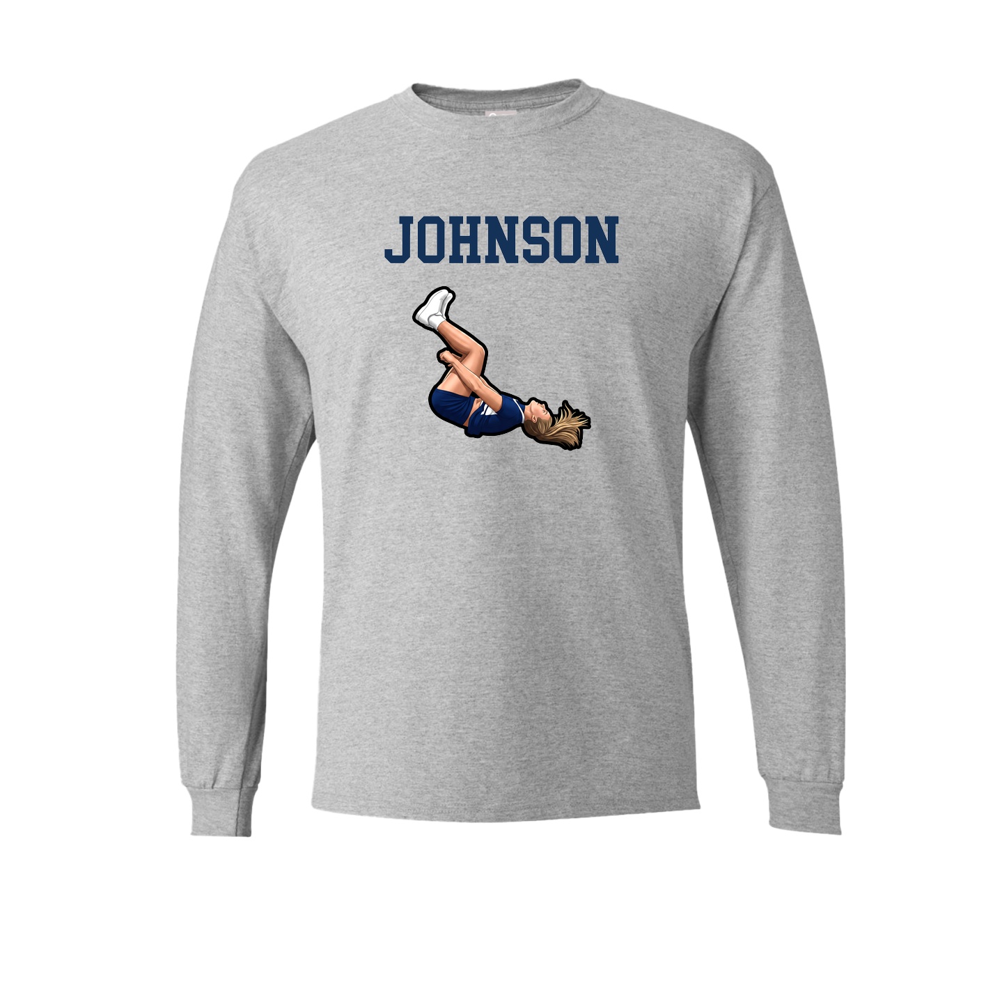 Long Sleeve Tee — Shirsey in Grey