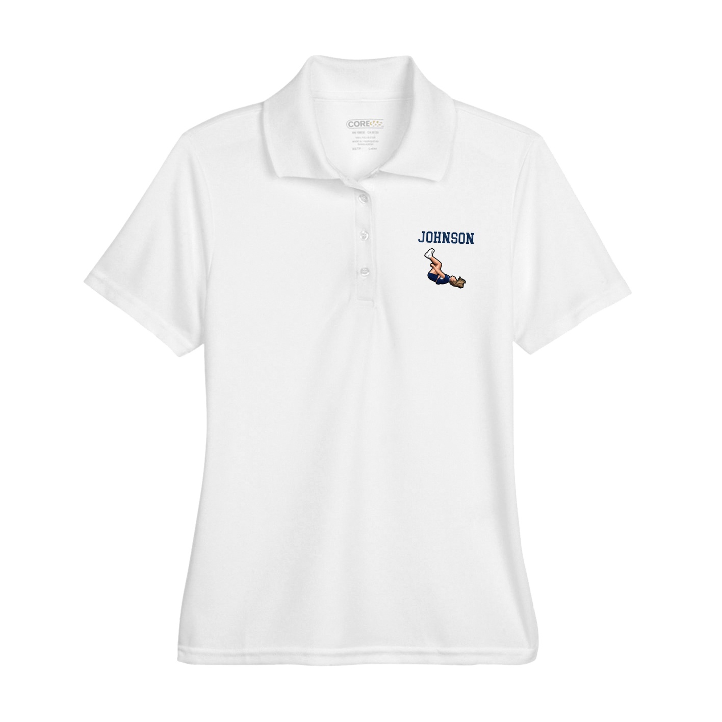 Womens Performance Polo — Shirsey in White