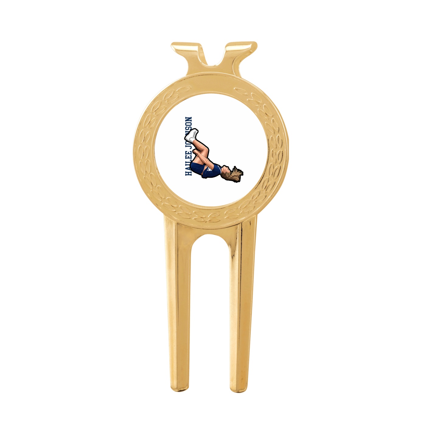 Divot Tool with Ball Marker — Name Vertical in Classic