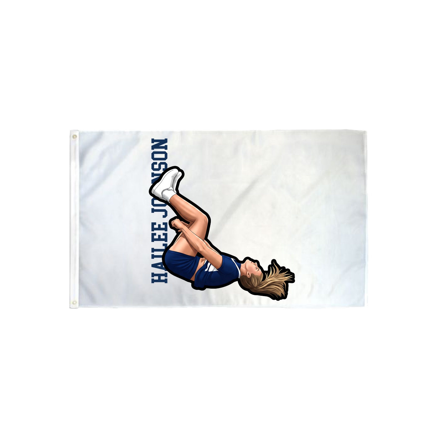 3x5 Flag — Name Vertical in Classic