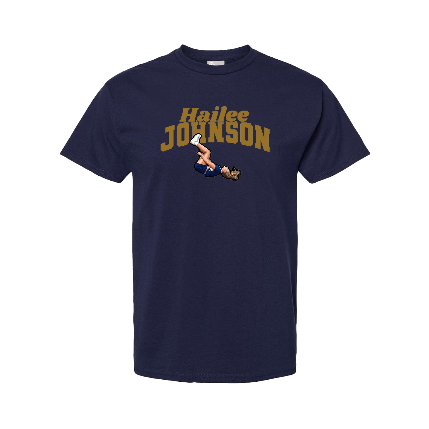 Tee — Signature Arch in Navy
