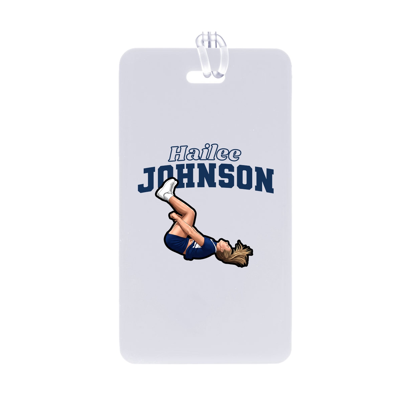Bag Tag — Name Arch in Classic