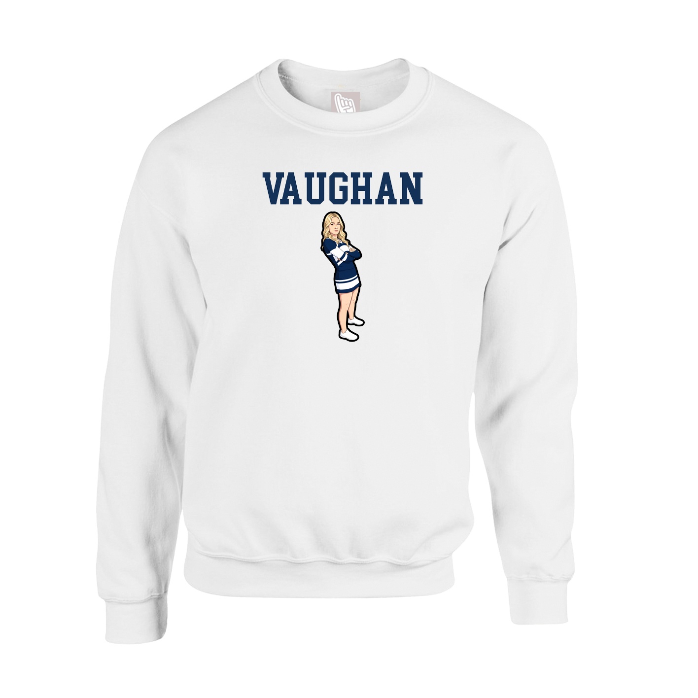 Fleece Crew — Shirsey in White