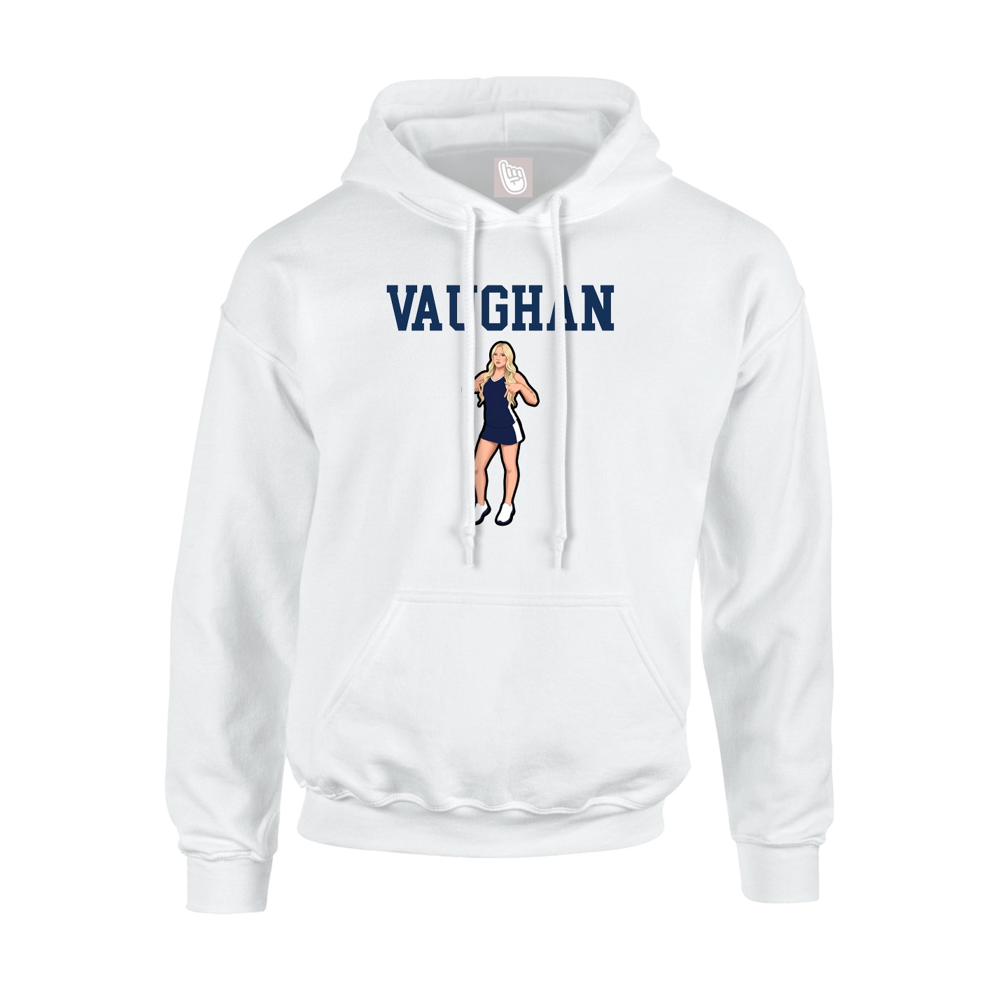 Youth Hoodie — Shirsey in White