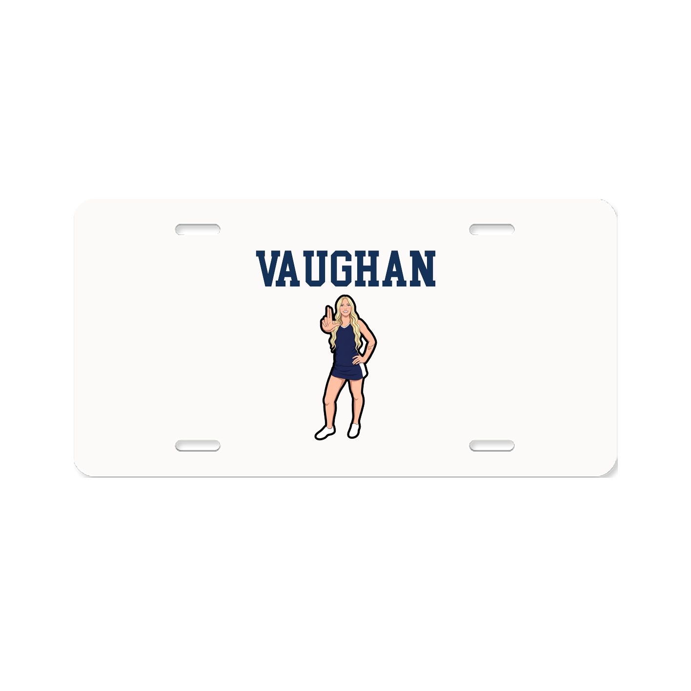License Plate — Shirsey in Classic
