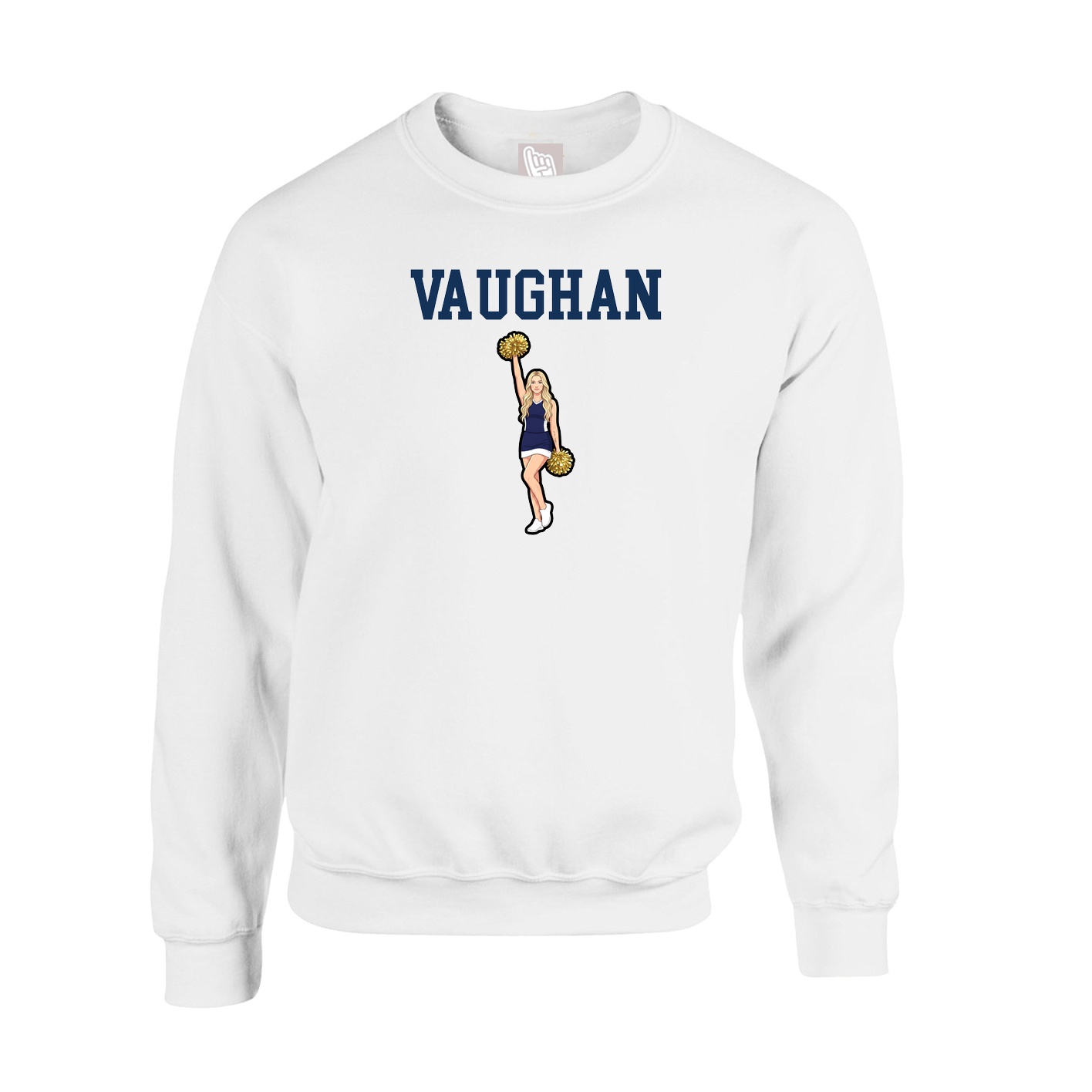 Fleece Crew — Shirsey in White