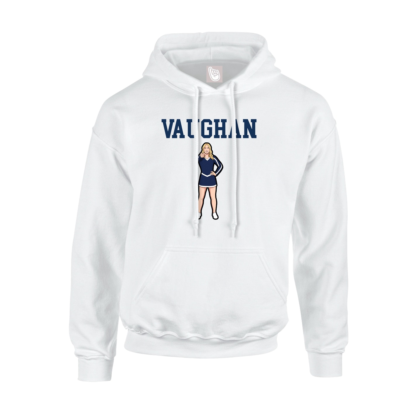 Youth Hoodie — Shirsey in White