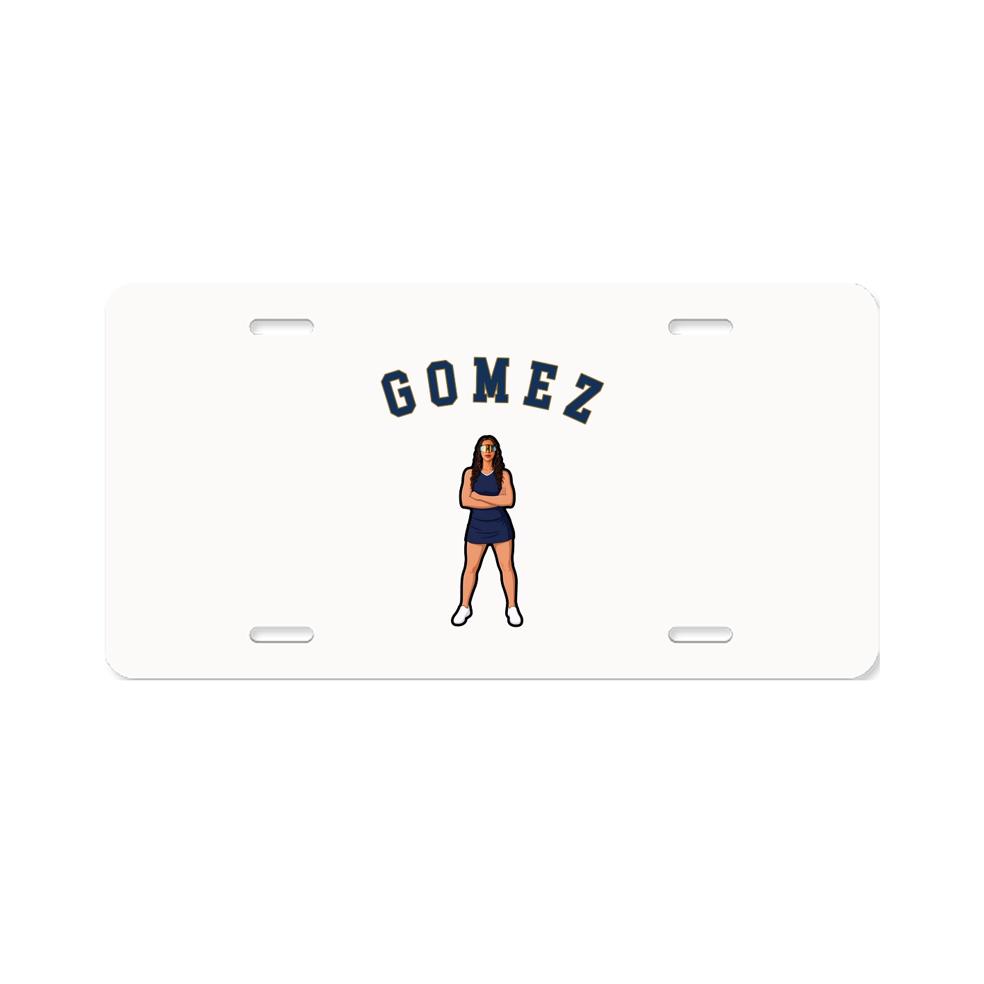 License Plate — Shirsey Arch in Classic
