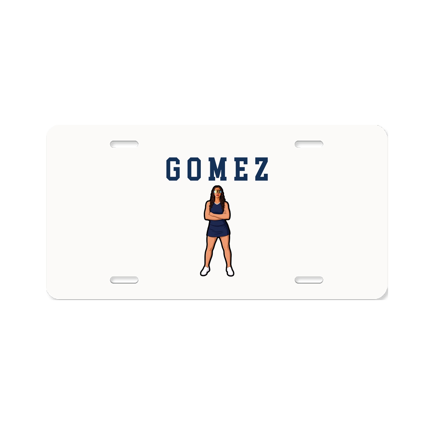License Plate — Shirsey in Classic