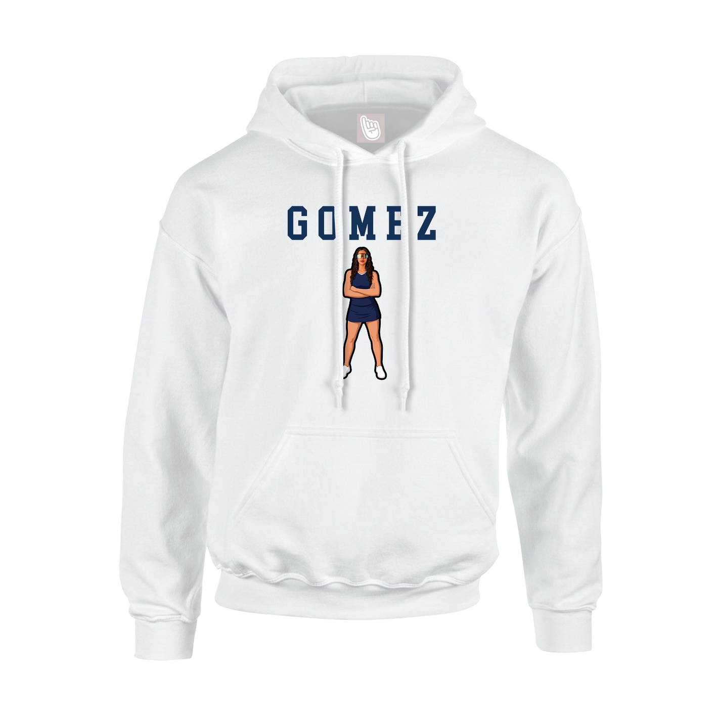 Youth Hoodie — Shirsey in White