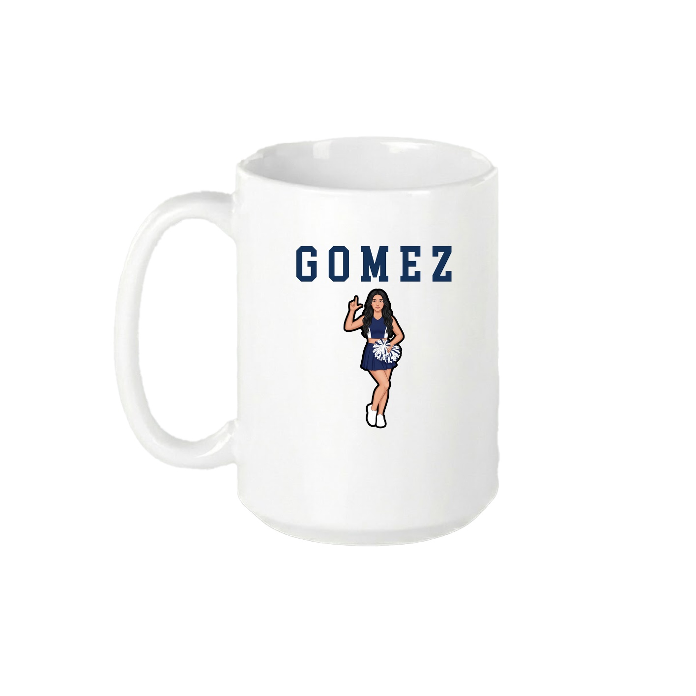 15oz Coffee Mug — Shirsey in White