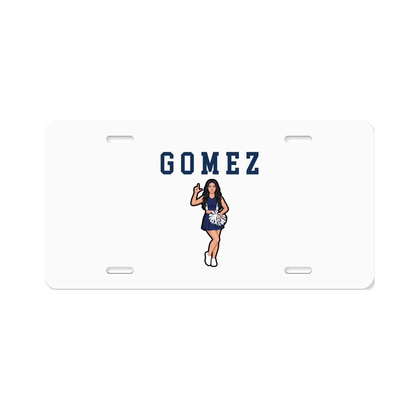 License Plate — Shirsey in Classic