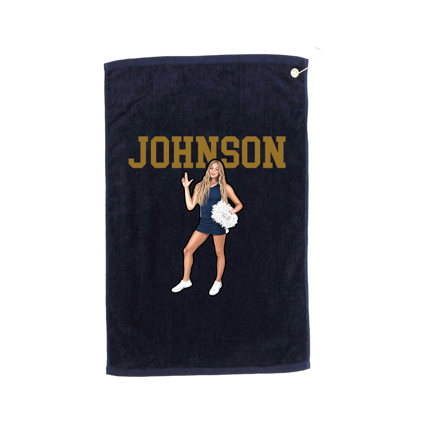 Golf Towel — Shirsey in Navy