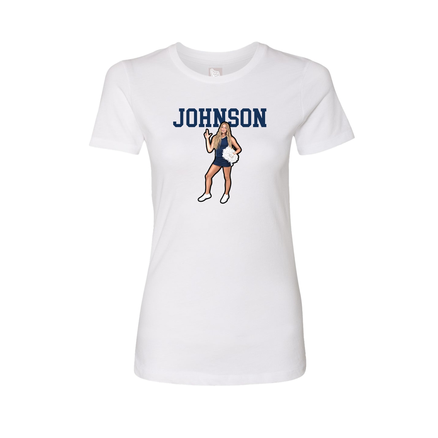 Fitted Women's Tee — Shirsey in White