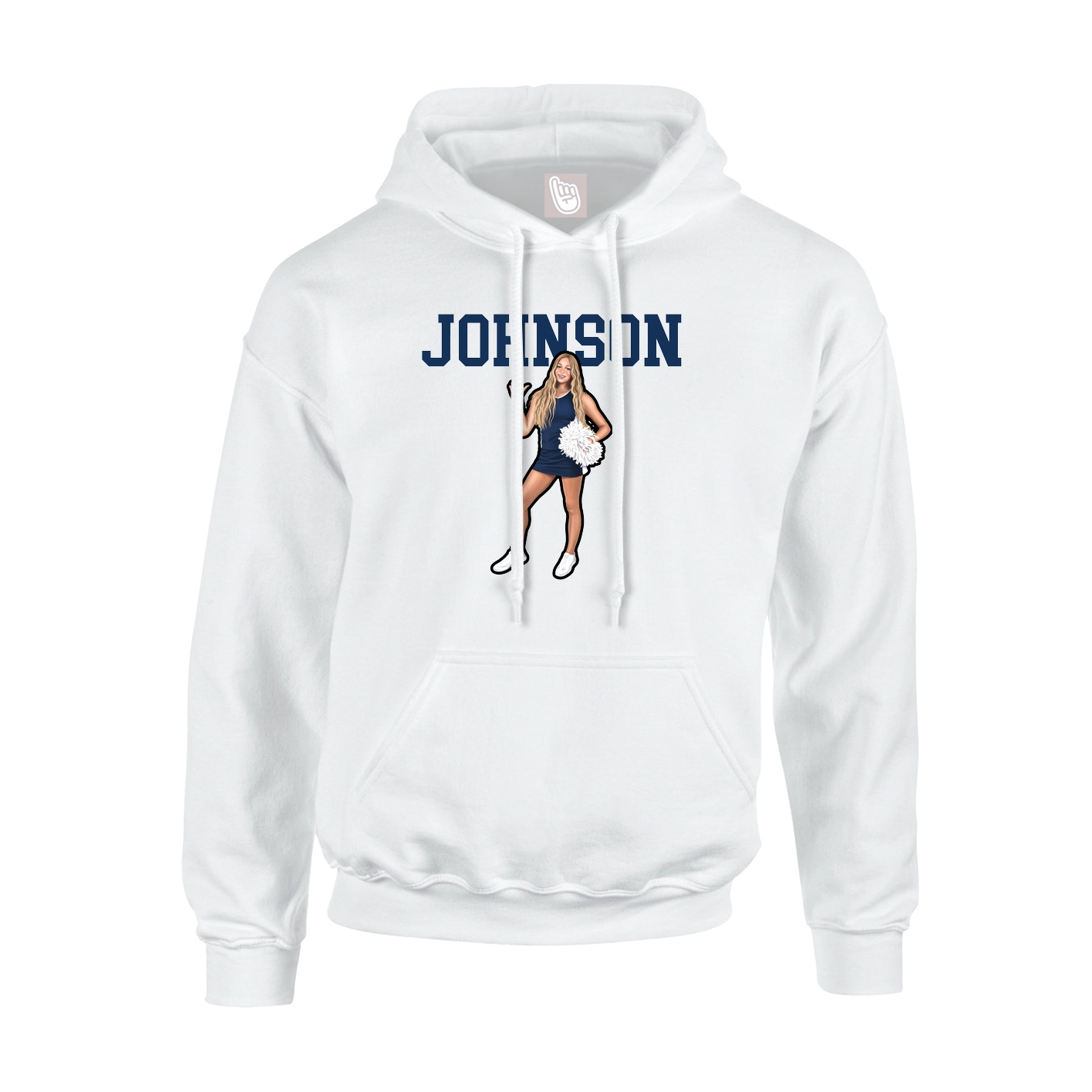 Youth Hoodie — Shirsey in White