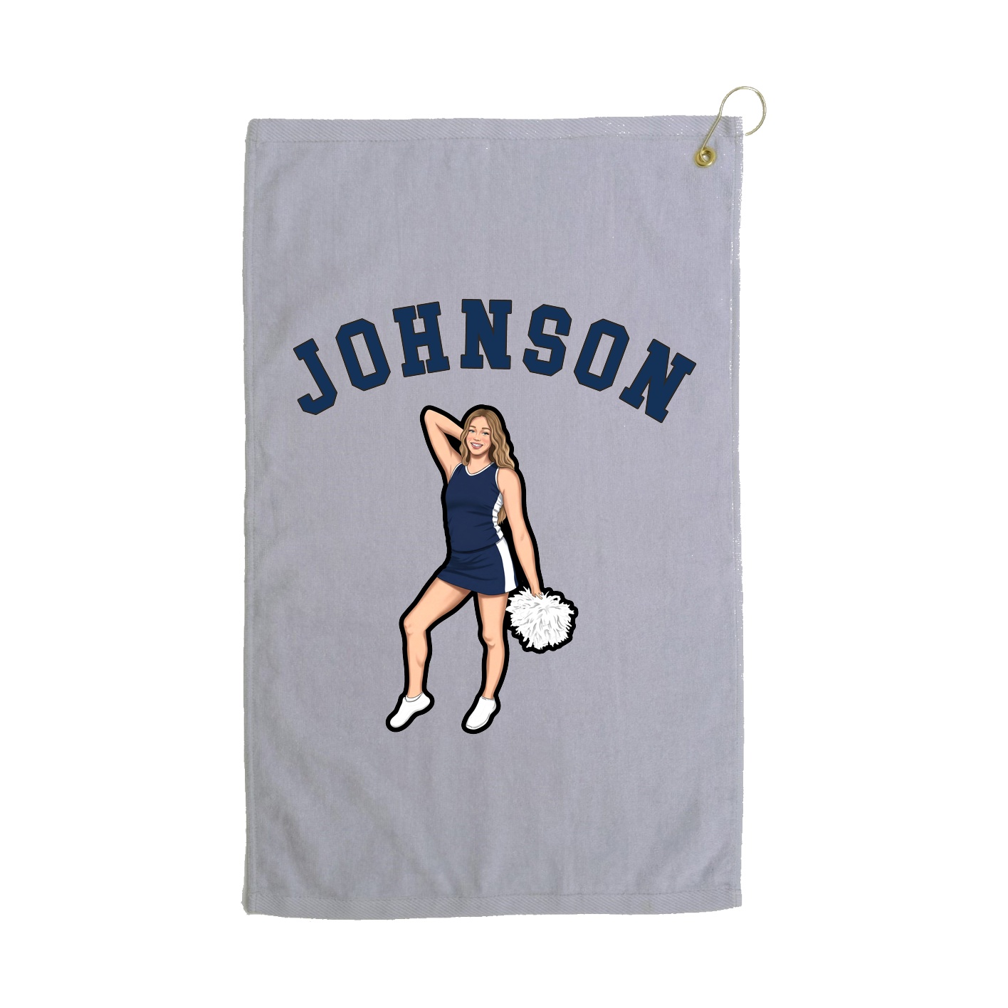 Golf Towel — Shirsey Arch in Grey