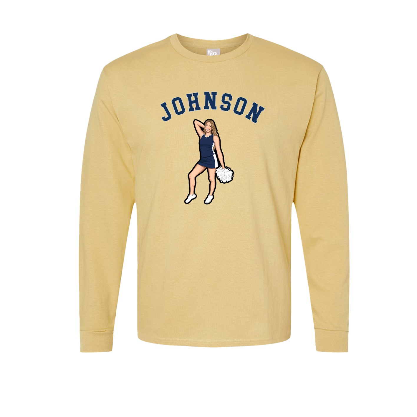 Long Sleeve Tee — Shirsey Arch in Vegas Gold