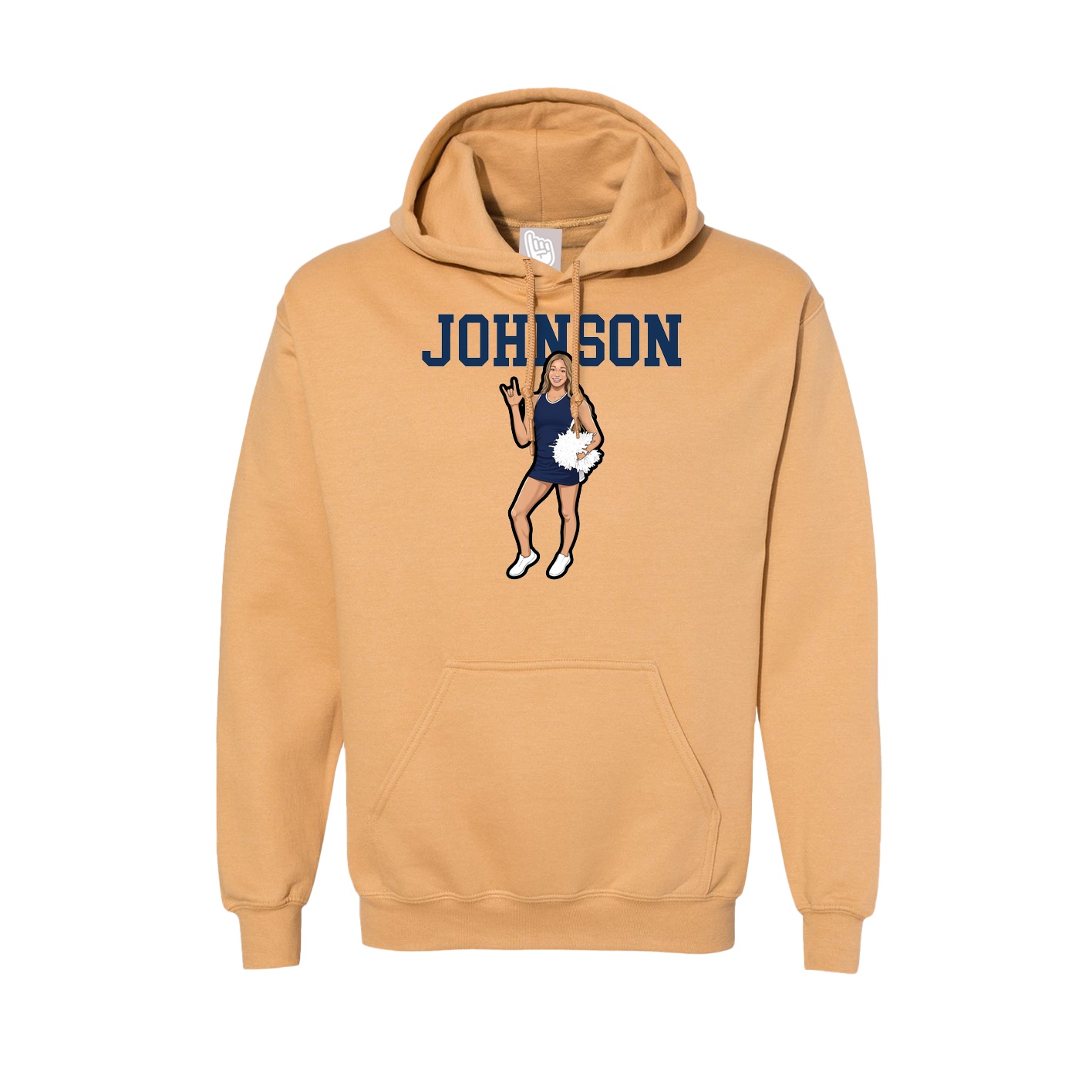 Hoodie — Shirsey in Vegas Gold