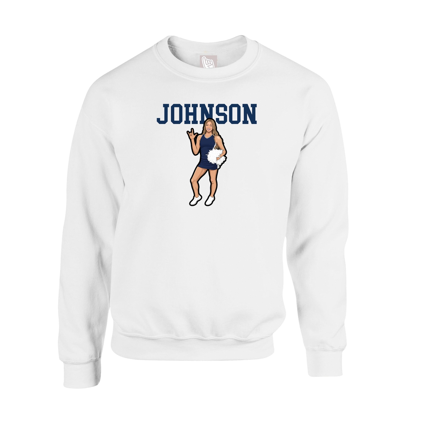 Fleece Crew — Shirsey in White