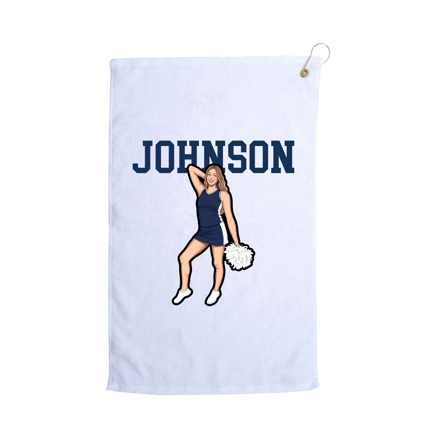 Golf Towel — Shirsey in White