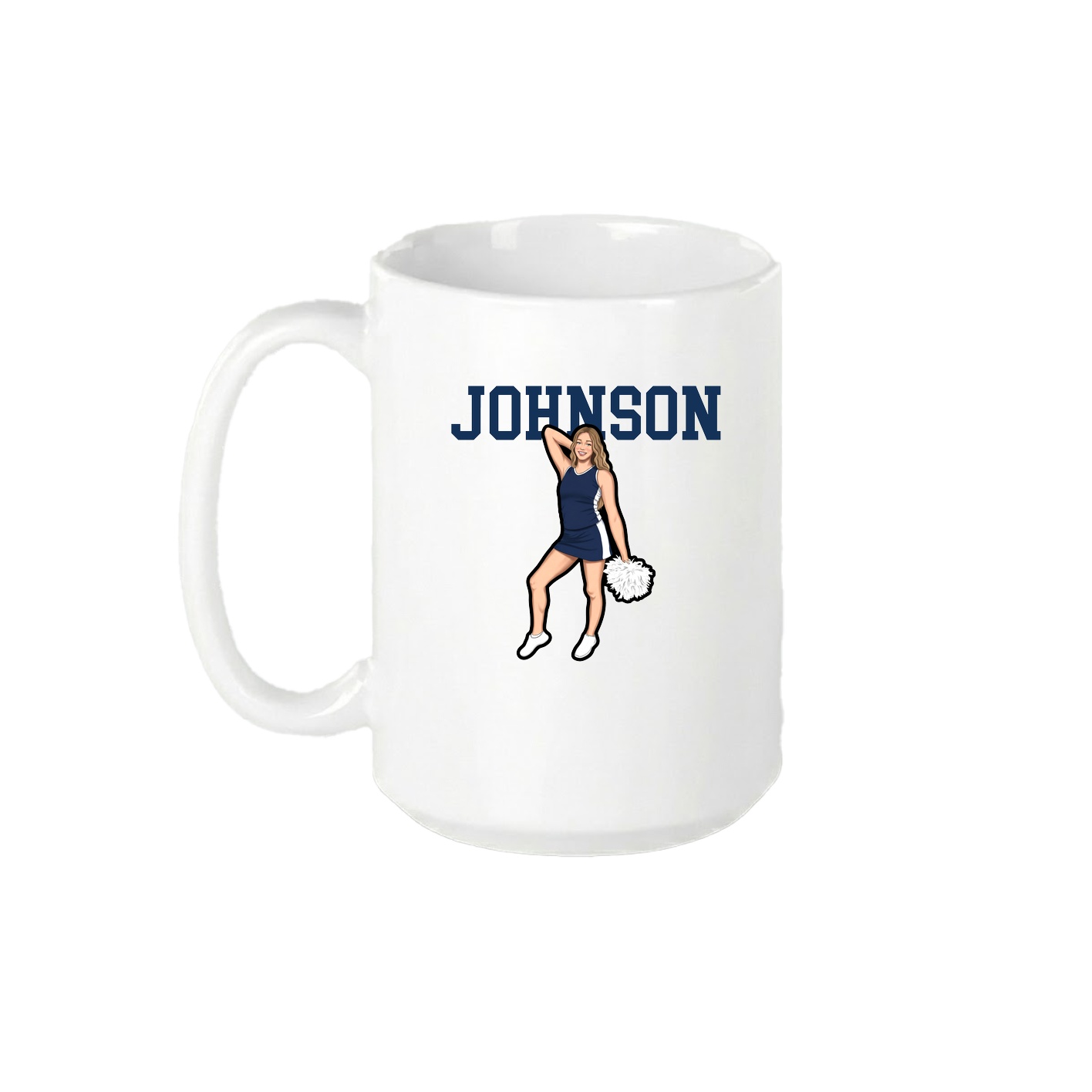 15oz Coffee Mug — Shirsey in White