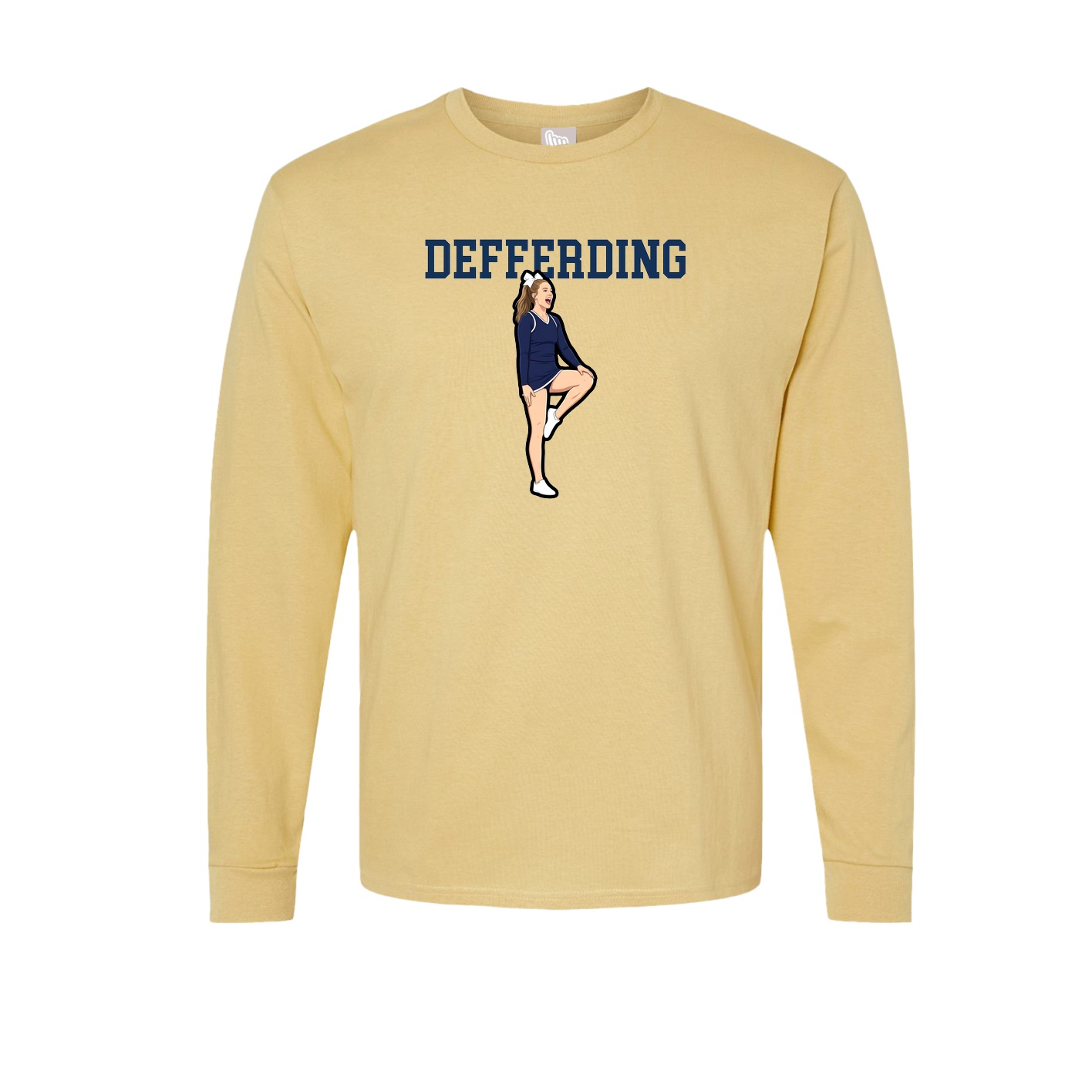 Long Sleeve Tee — Shirsey in Vegas Gold