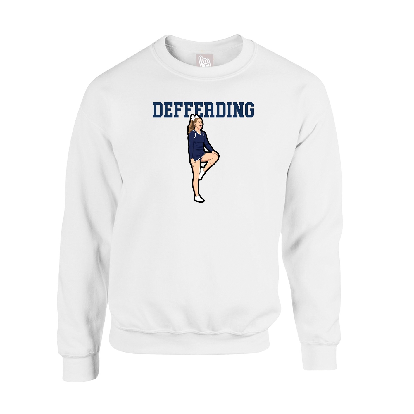 Fleece Crew — Shirsey in White