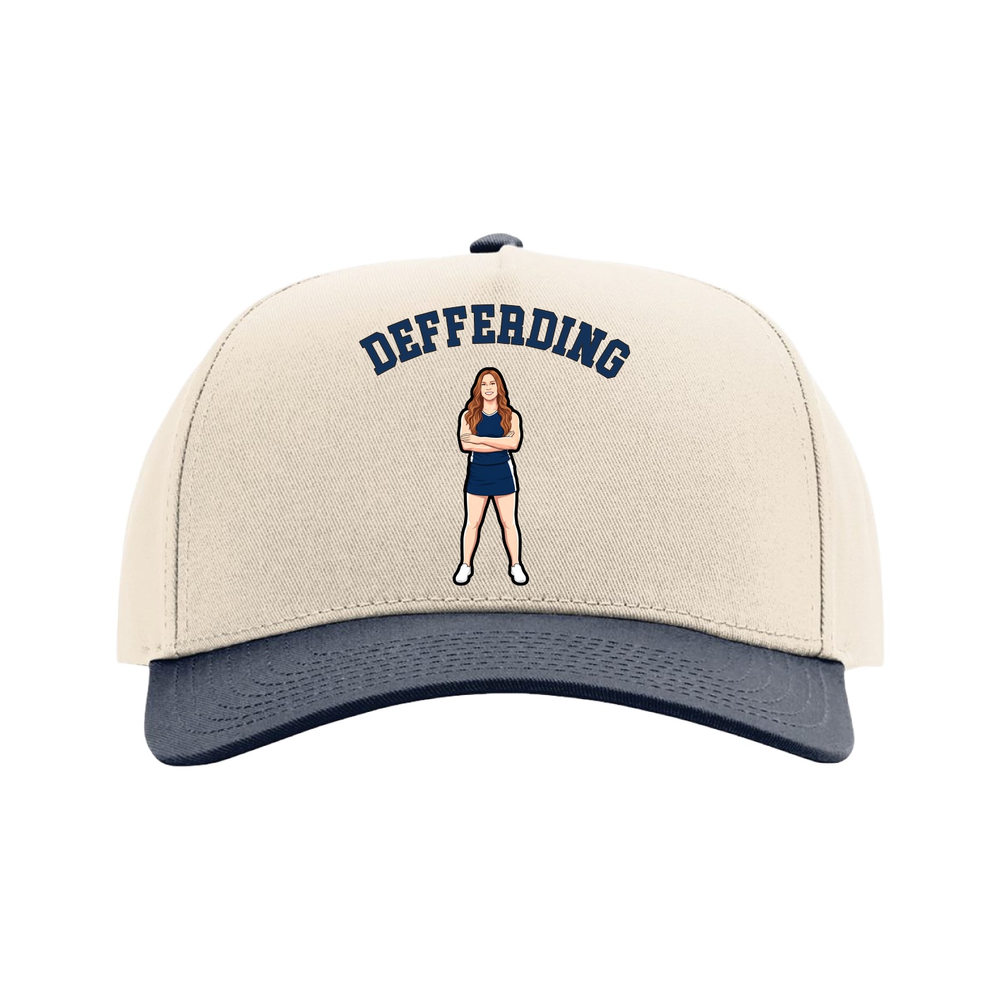 Full Fabric Five-Panel Champ Cap