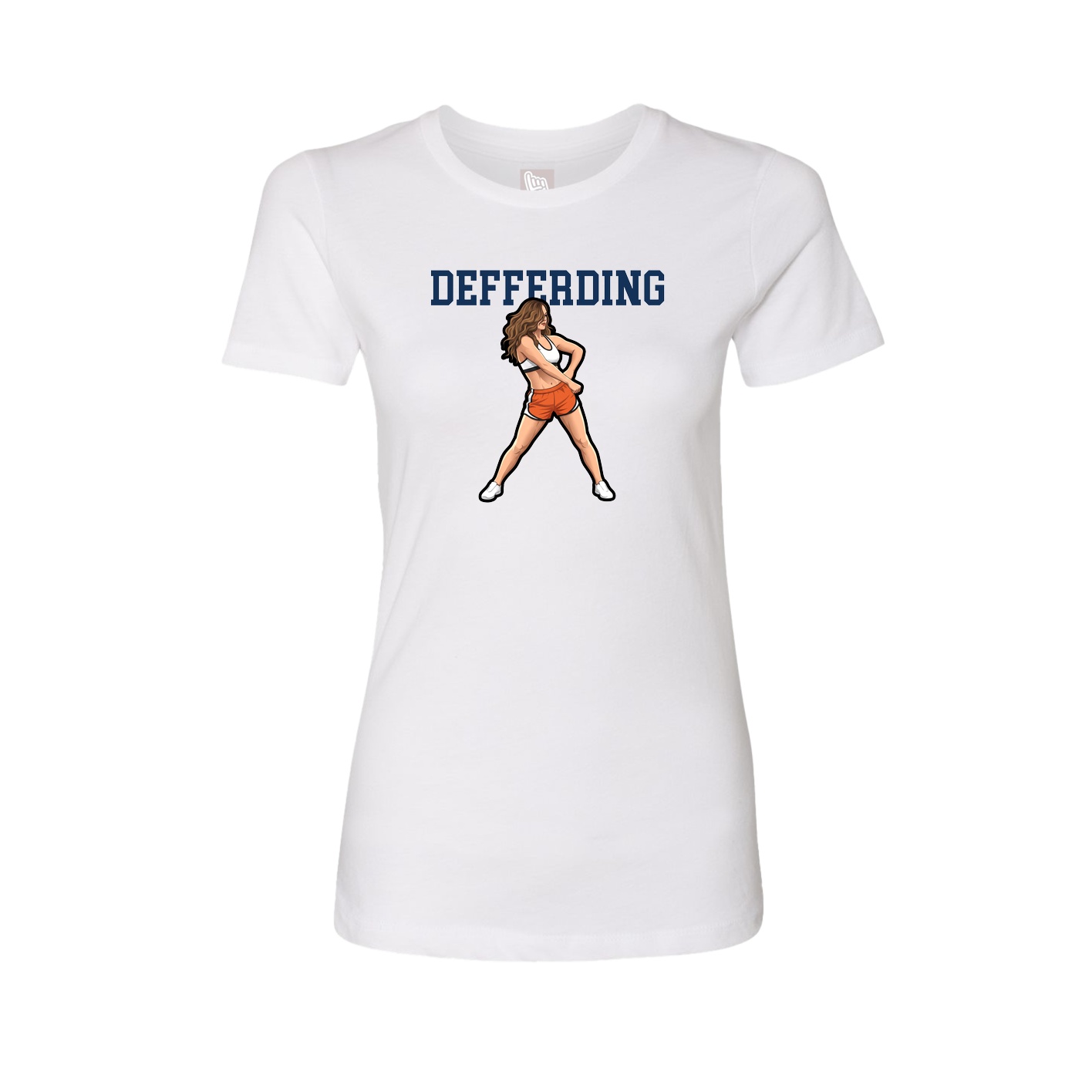 Fitted Women's Tee — Shirsey in White