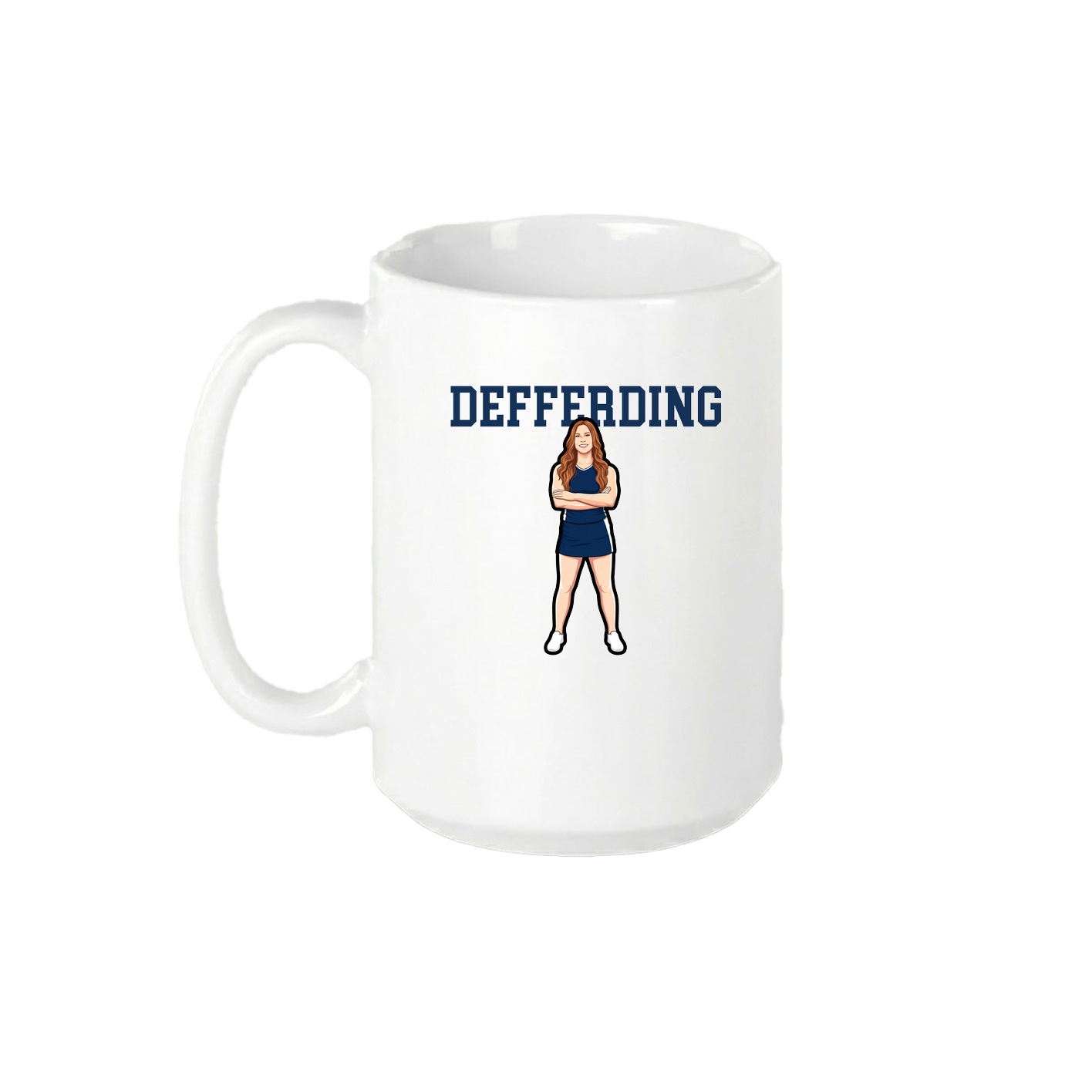 15oz Coffee Mug — Shirsey in White