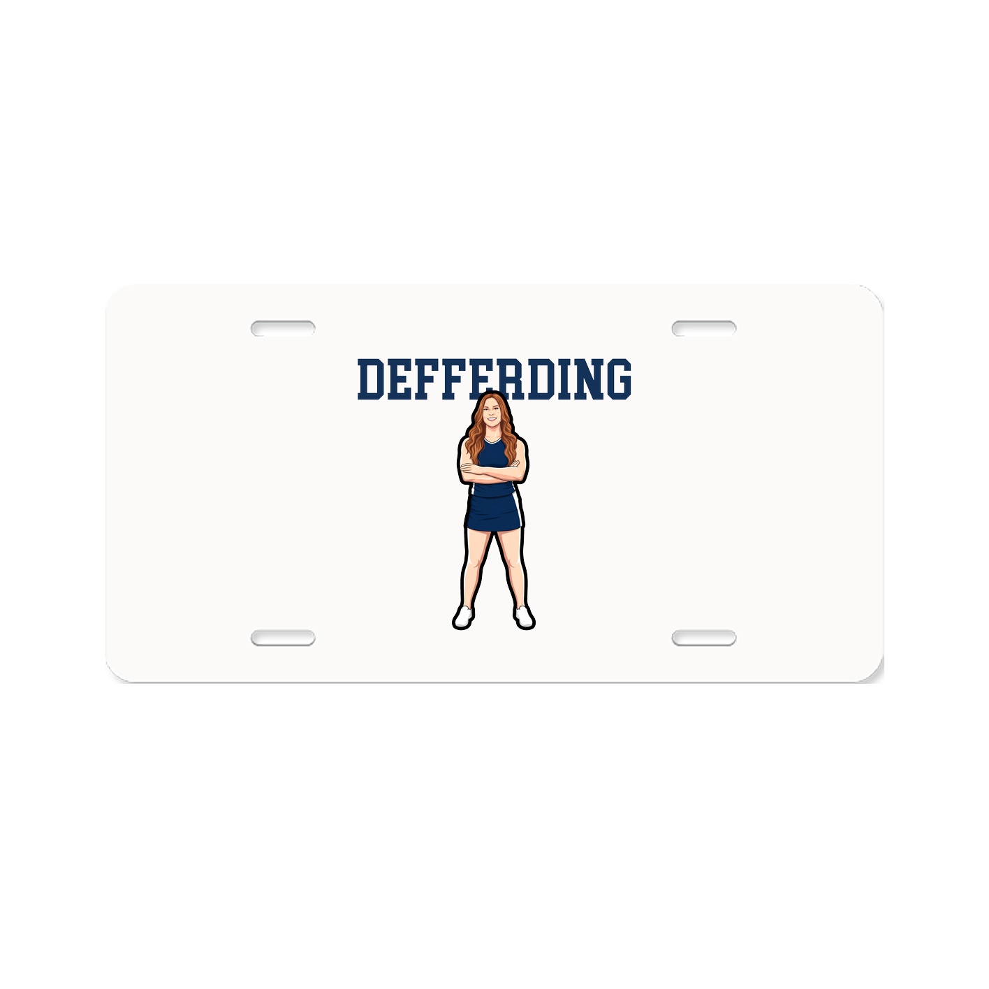 License Plate — Shirsey in Classic