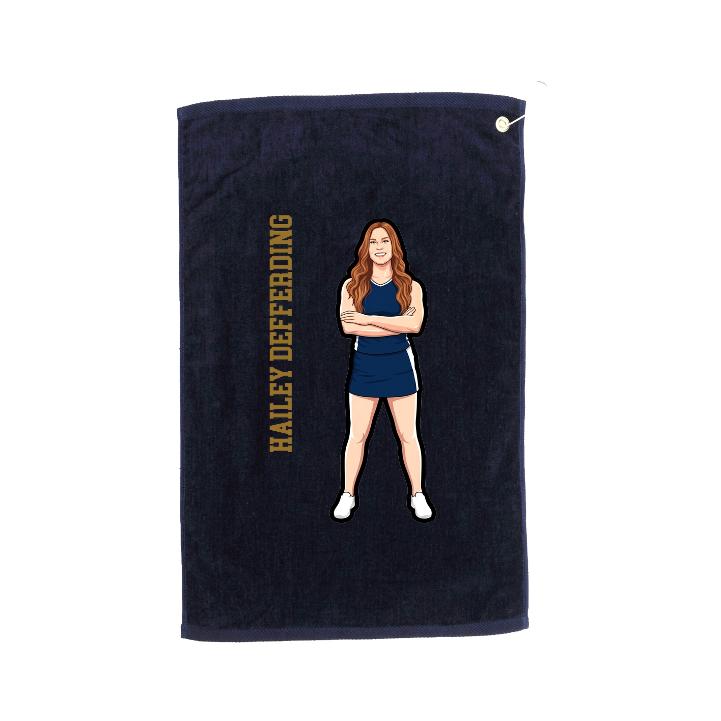 Terry Velour Golf Towel