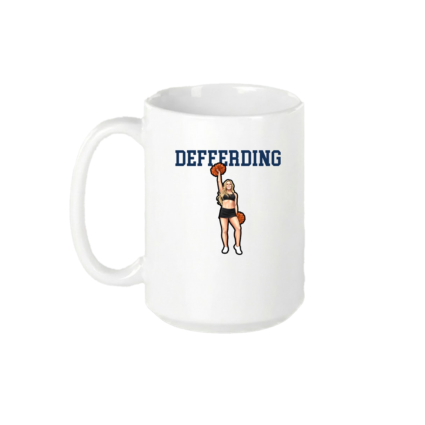 15oz Coffee Mug — Shirsey in White