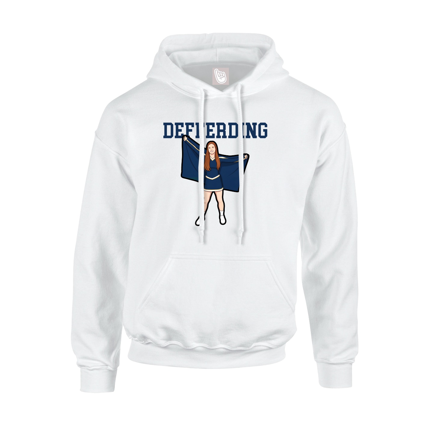 Youth Hoodie — Shirsey in White