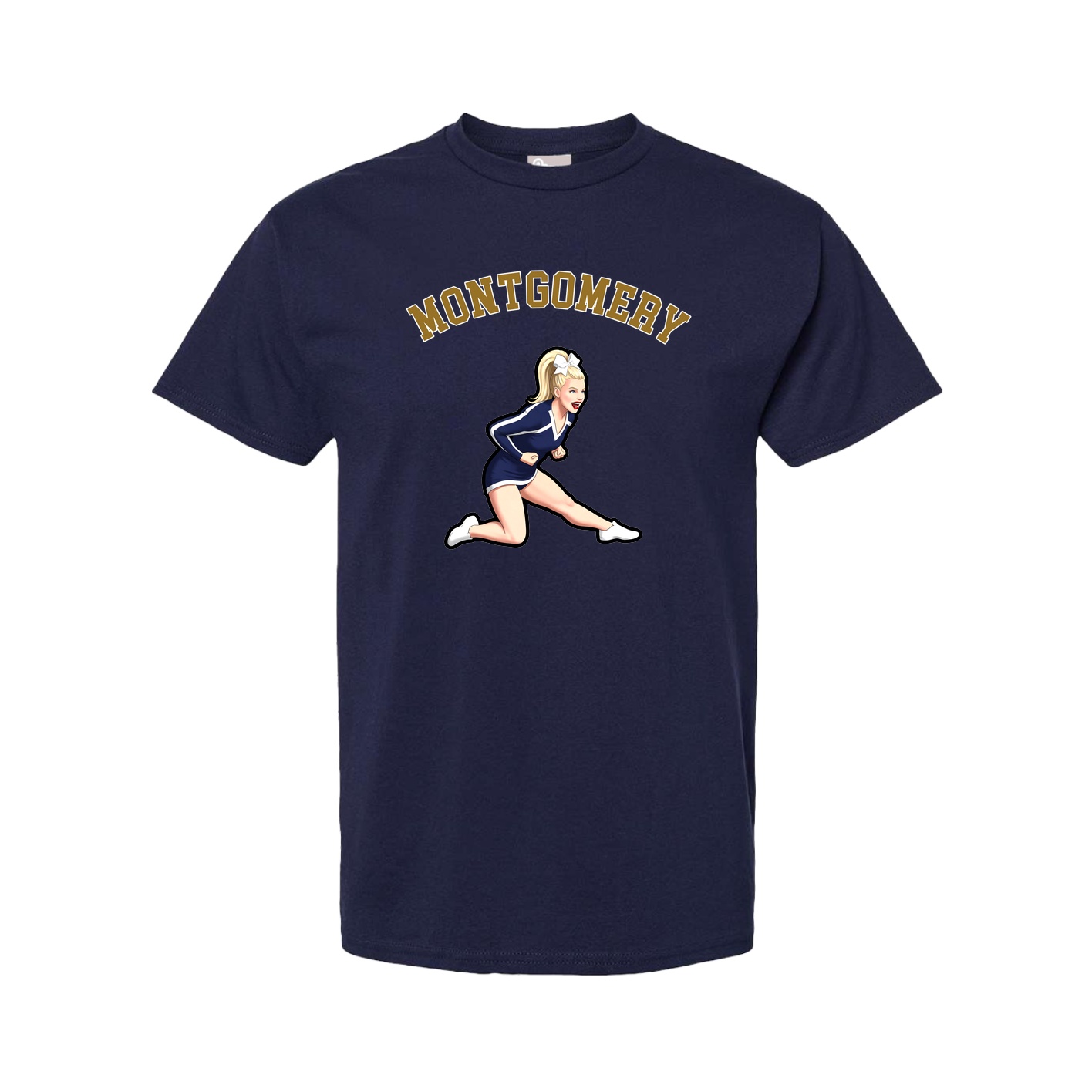 Youth Tee — Shirsey Arch in Navy