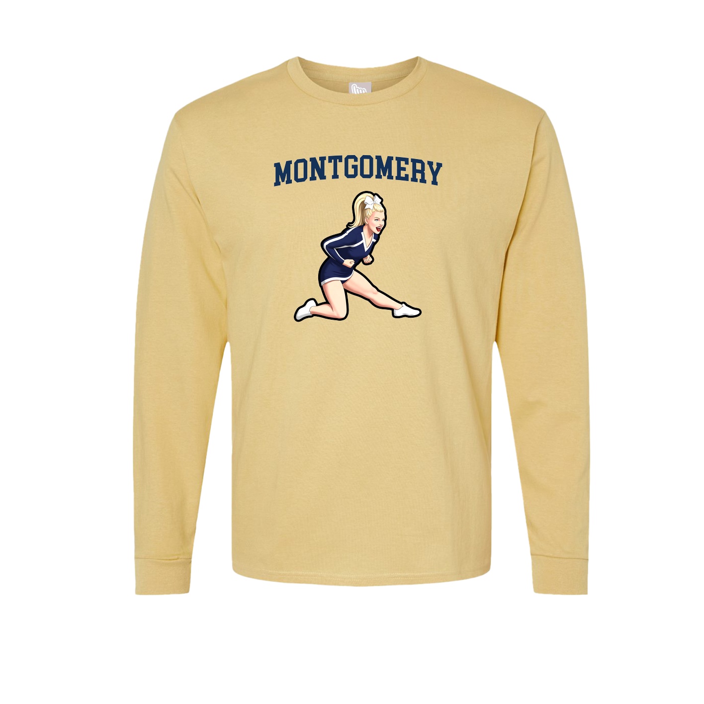 Long Sleeve Tee — Shirsey in Vegas Gold