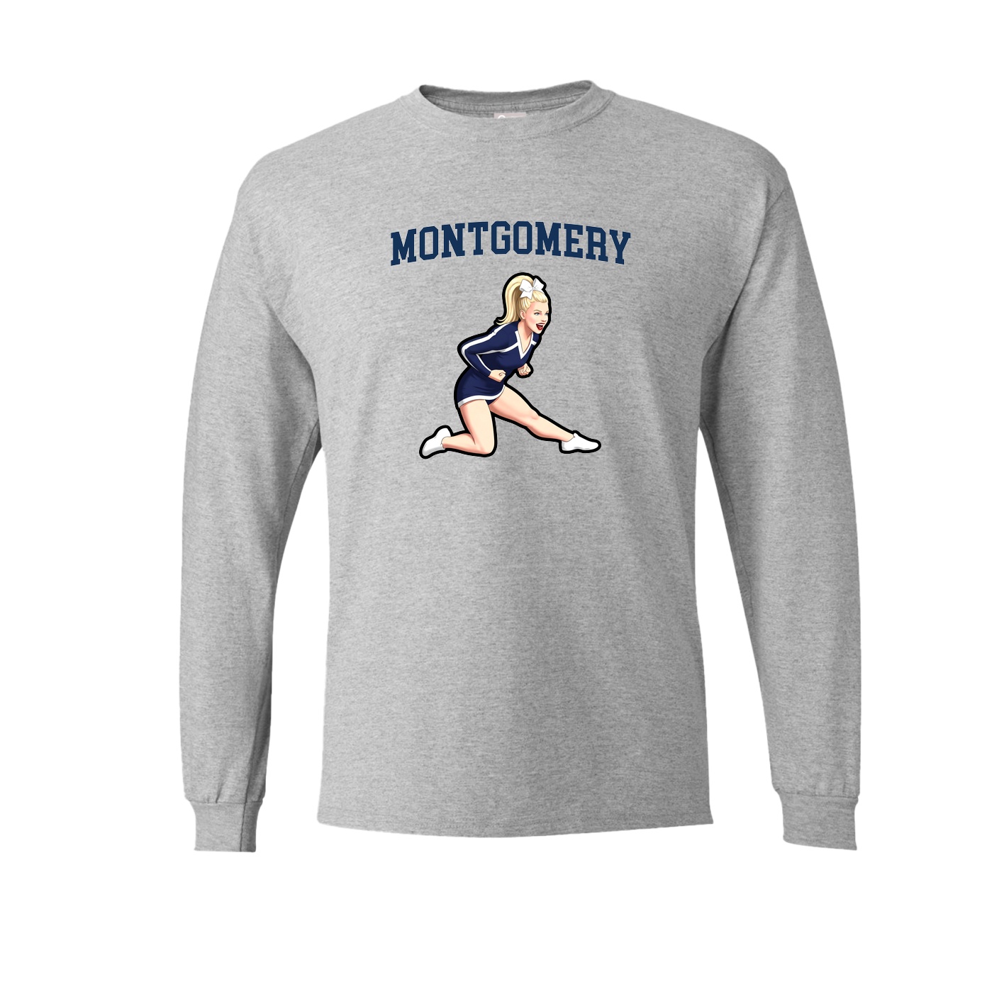 Long Sleeve Tee — Shirsey in Grey