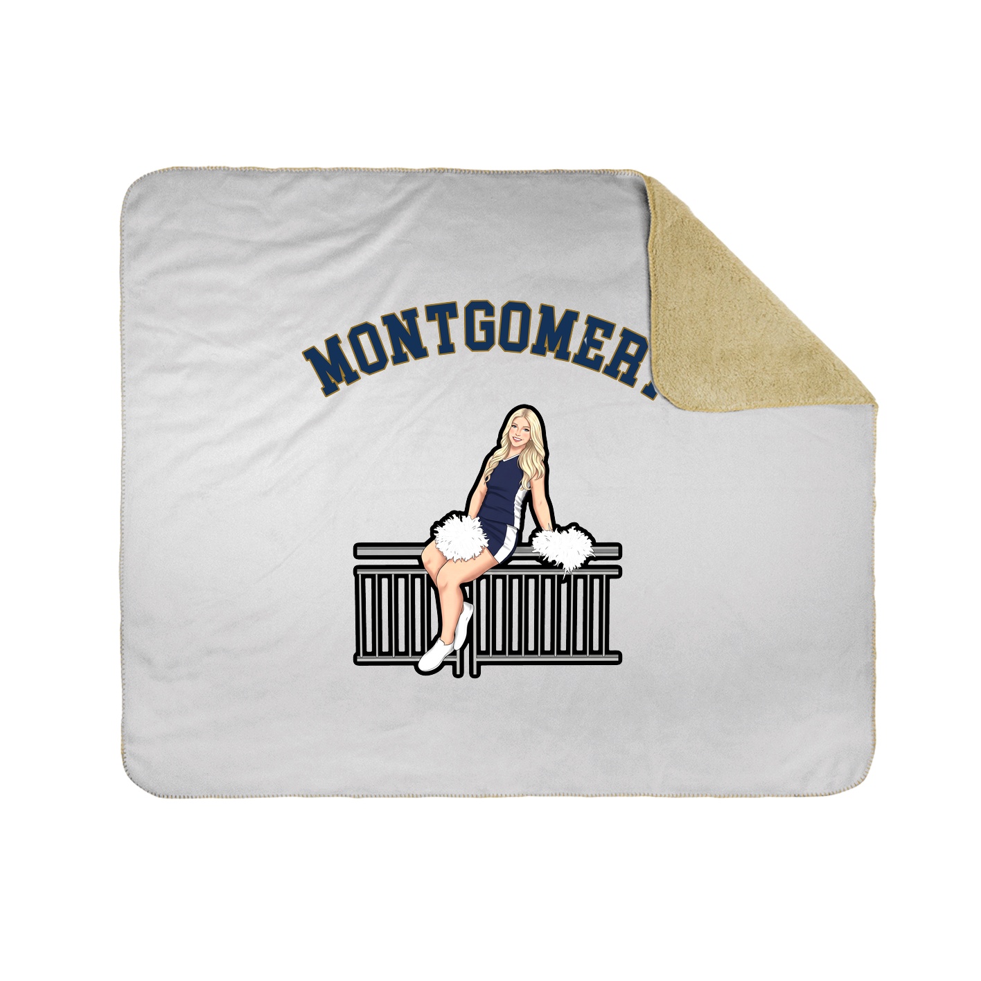 Throw Blanket — Shirsey Arch in White