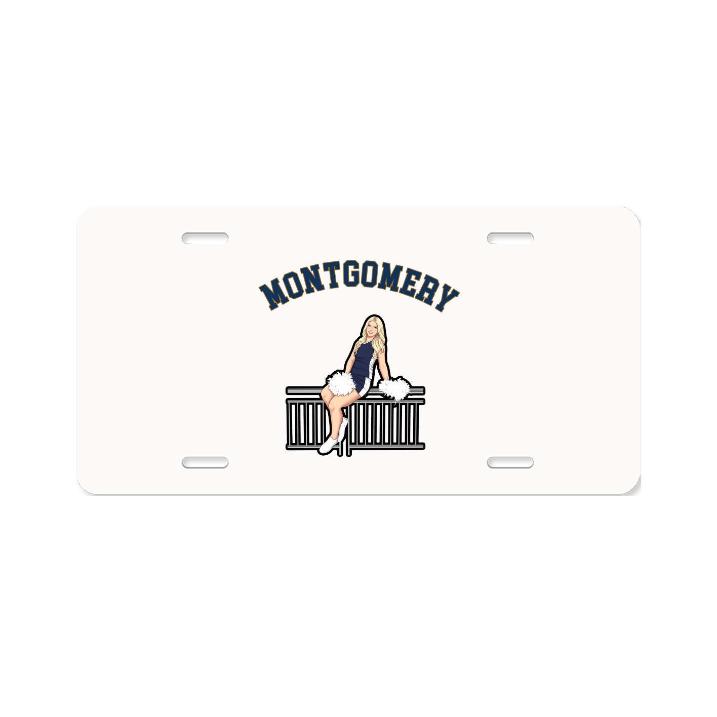 License Plate — Shirsey Arch in Classic