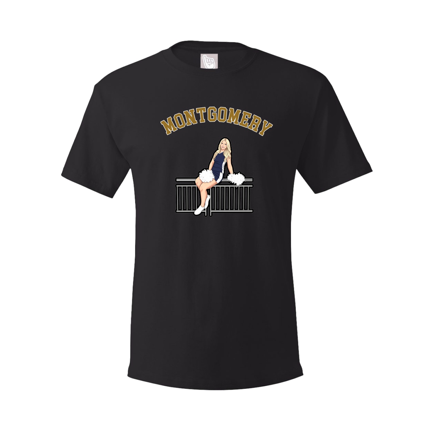 Youth Tee — Shirsey Arch in Black