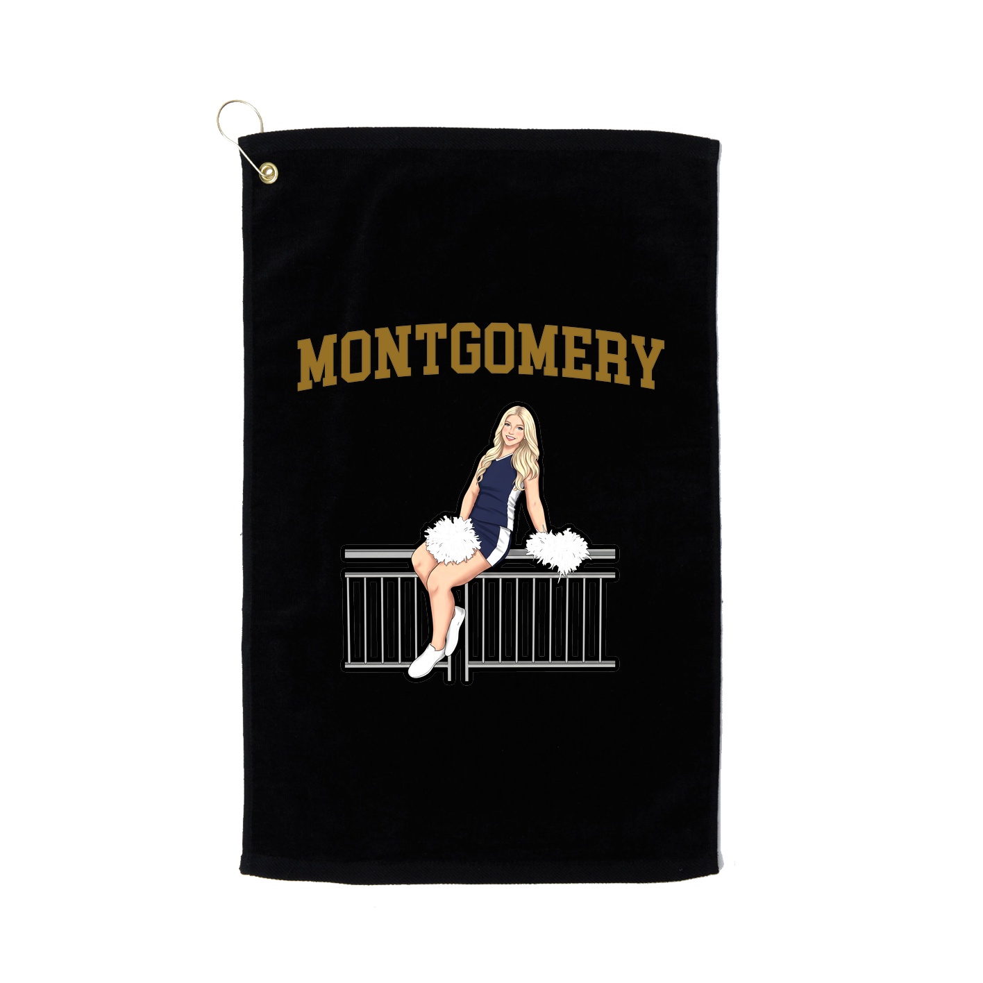 Golf Towel — Shirsey in Black