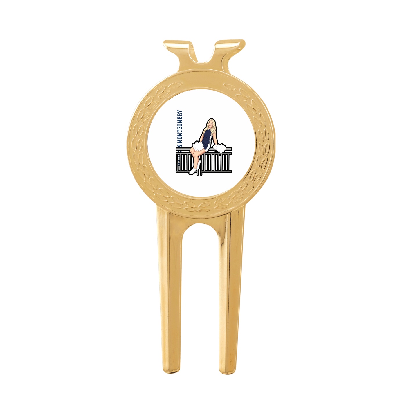 Divot Tool with Ball Marker — Name Vertical in Classic