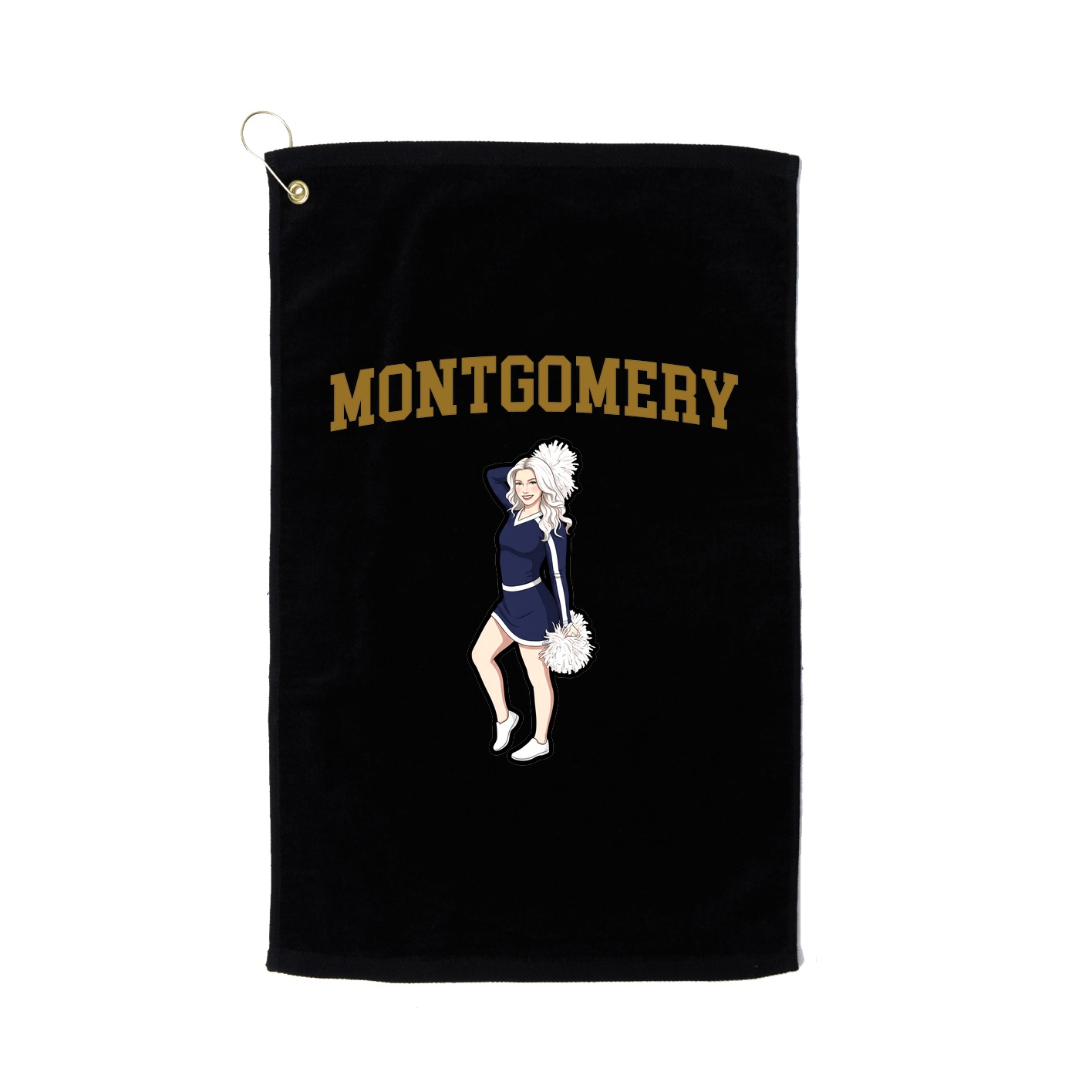 Golf Towel — Shirsey in Black
