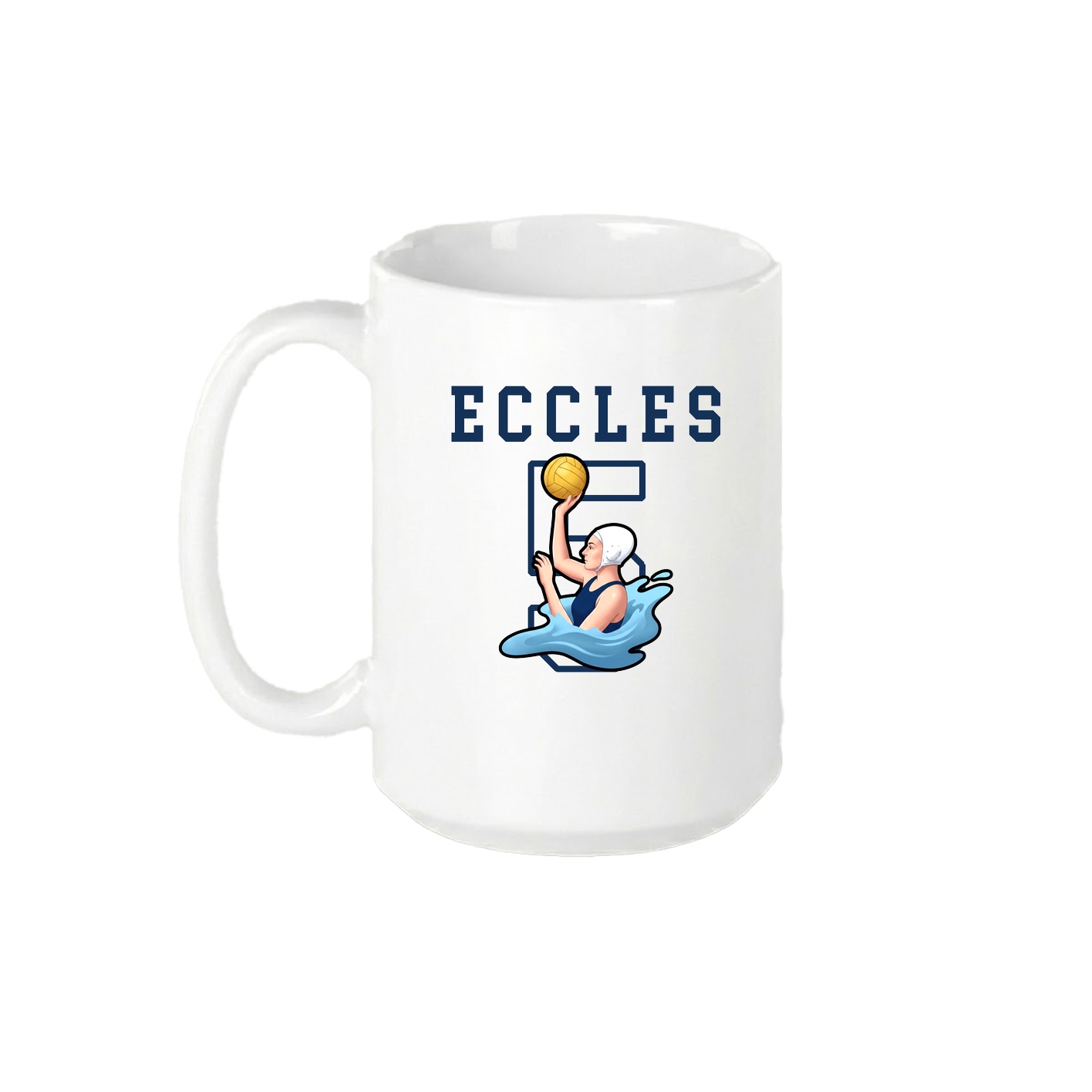 15oz Coffee Mug — Shirsey in White