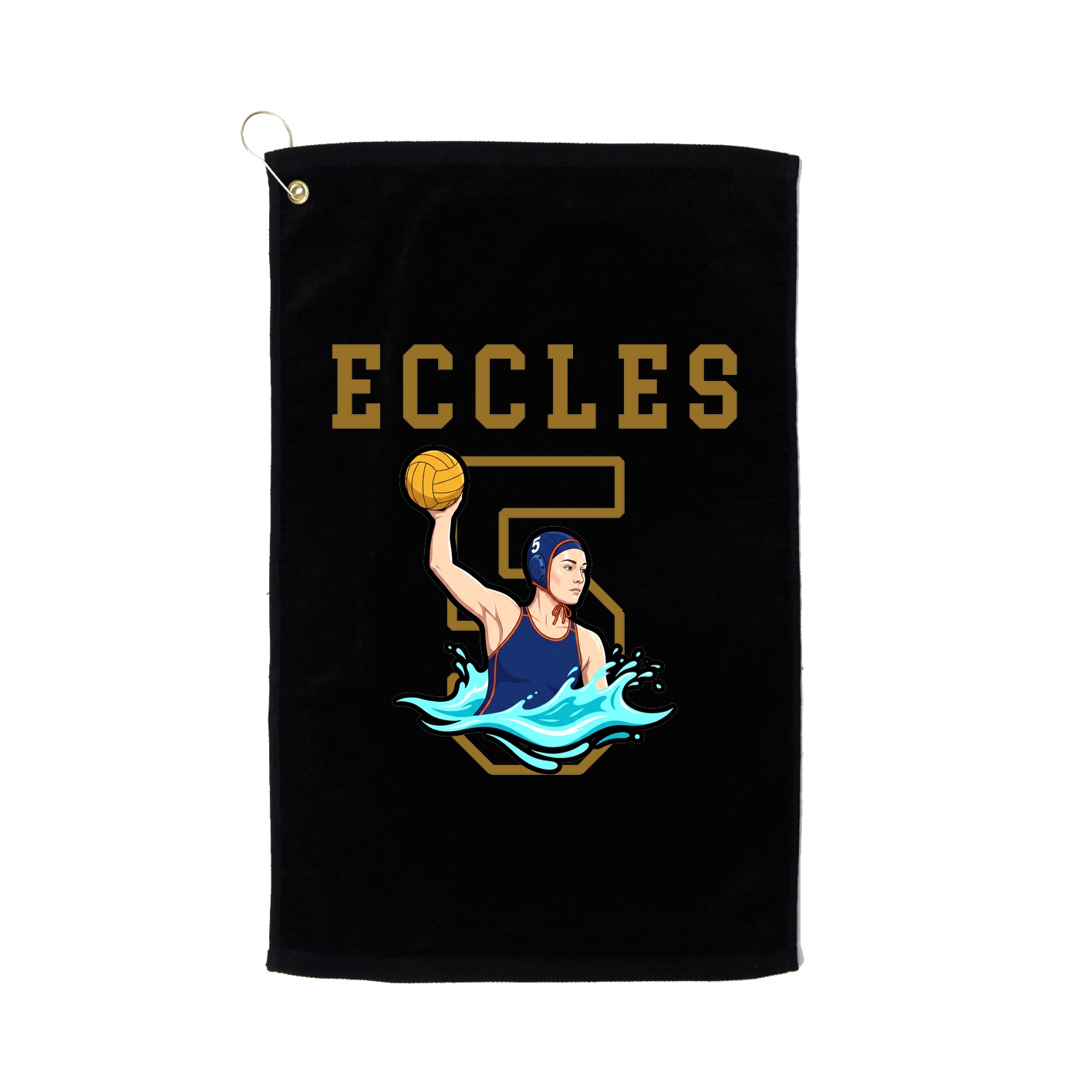 Golf Towel — Shirsey in Black